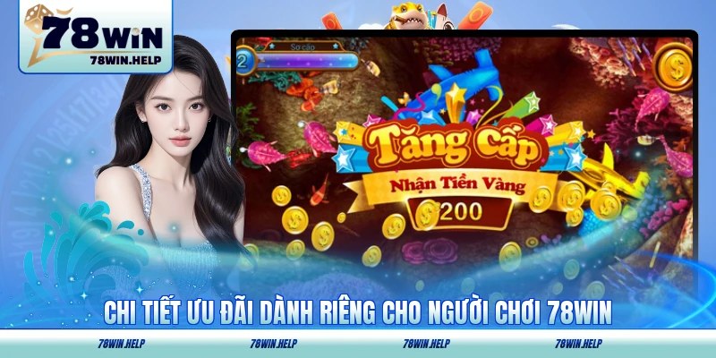 Chi tiết ưu đãi dành riêng cho người chơi 78WIN